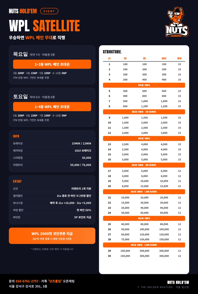 WPL SATELLITE — 우승하면 WPL 메인 무대로 직행 포스터