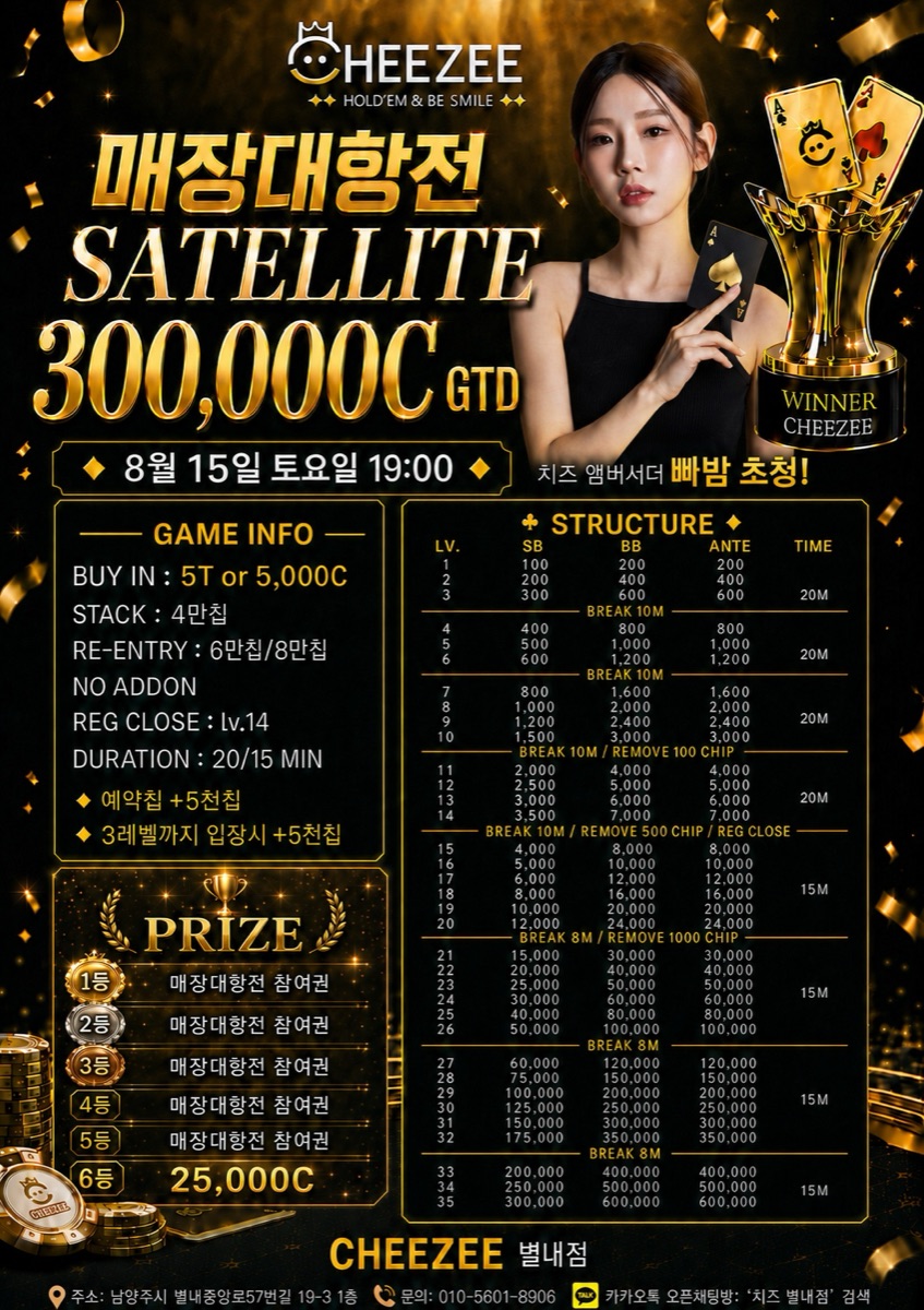 매장대항전 SATELLITE 포스터